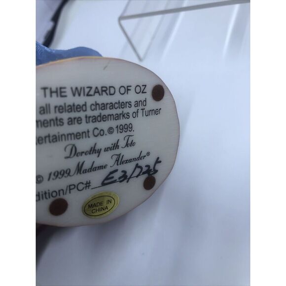 Madame Alexander Dorothy With Toto Wizard Of Oz Figurine, Edition E3/725 - Picture 11 of 13